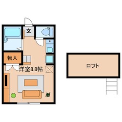 cocosumu Ⅰの物件間取画像